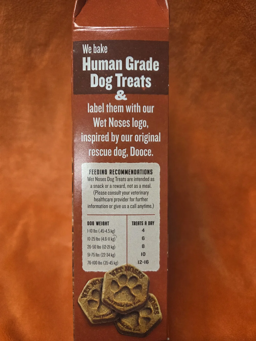 Wet Noses Roasted Beef Flavor Dog Treats